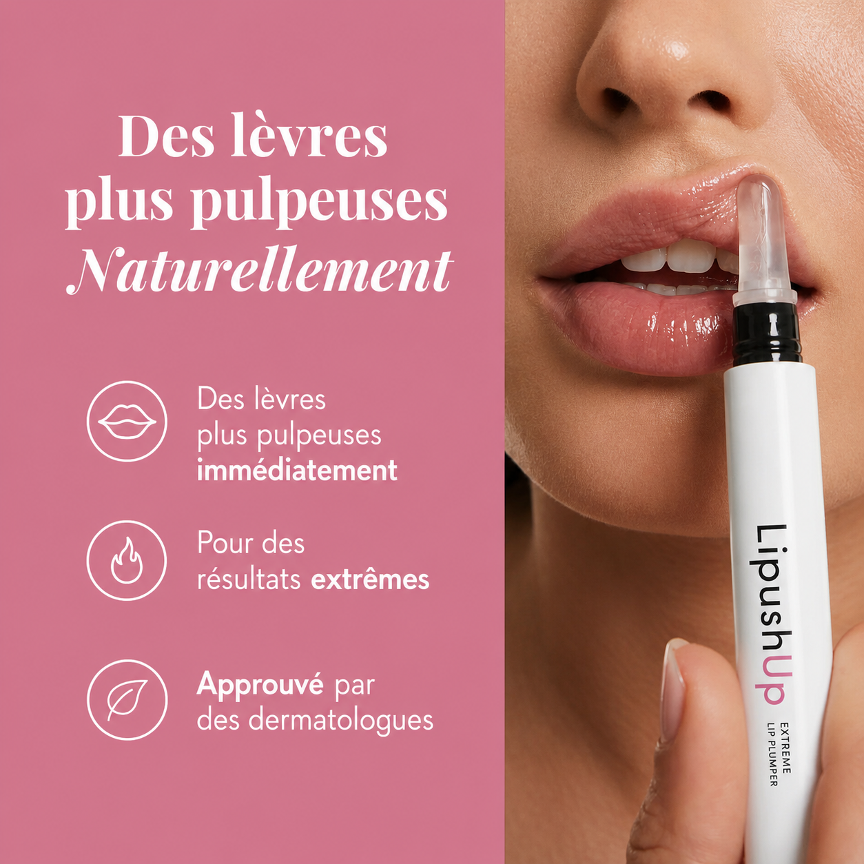 LipushUp™ – Le repulpeur de lèvres nouvelle génération