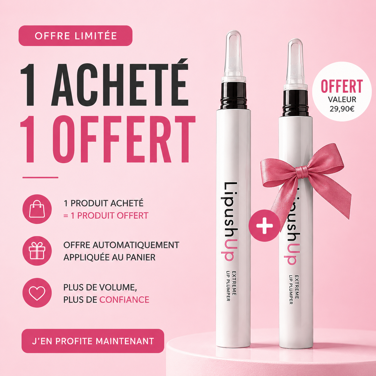 LipushUp™ – Le repulpeur de lèvres nouvelle génération